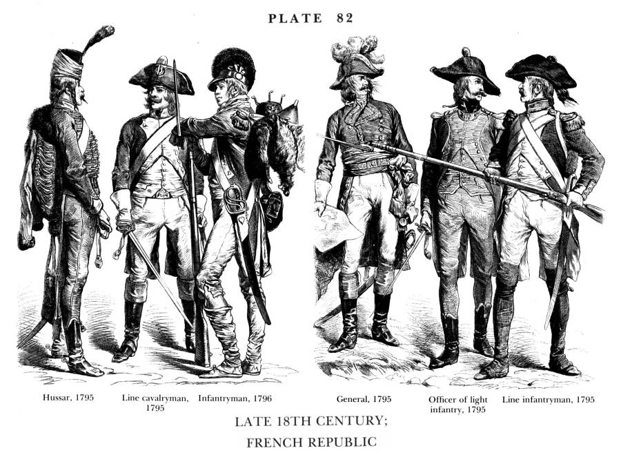 Planche 82b Fin XVIIIe Siecle - Republique Francaise - Late 18Th Century - French republic.jpg